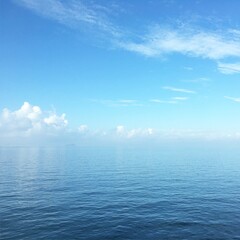 Blue sky blue sea