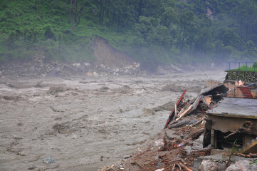 Heavy rainfall causes flood.Cause harm to many lives & property.