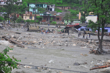 Heavy rainfall causes flood.Cause harm to many lives & property.