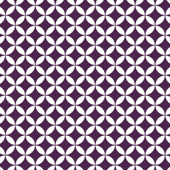 Fototapeta premium 花七宝模様 紫 1