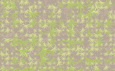 decorative leaf background 