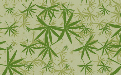 Fototapeta premium decorative leaf background 
