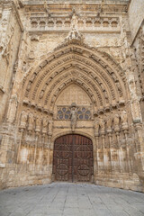 Naklejka premium catedral diocesana de Palencia en Castilla España