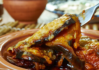 Parmigiana siciliana di melanzane