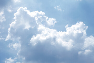 Blue sky with cloud
