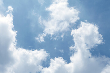 Blue sky with cloud