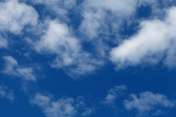 Blue sky with cloud