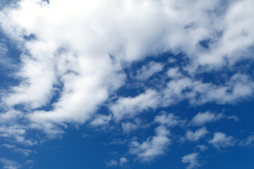 Fototapeta premium Blue sky with cloud