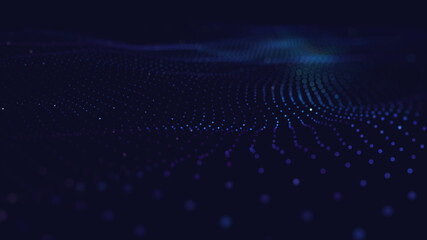 Abstract wave colorful background