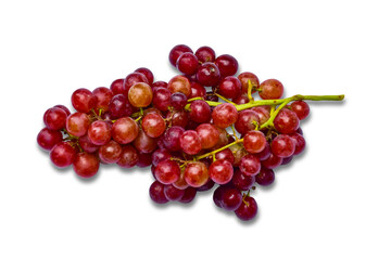 bunch of red grapes
