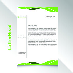 Modern Letterhead Design Template for Your Corporate Business