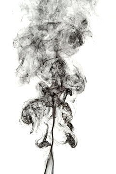 Dampf steigt senkrecht hoch und verwirbelt dabei recht stark.