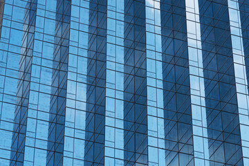 Fototapeta na wymiar Exterior of modern building. Architecture abstract background