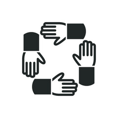 Obraz premium Cooperation icon