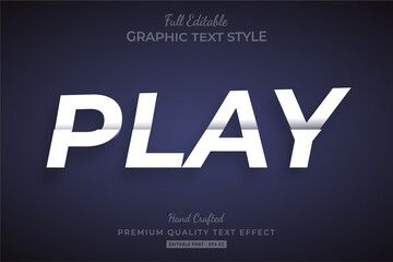 Slice 3d Text Style Effect Premium
