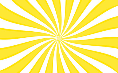 カーブのかかった集中線の背景素材