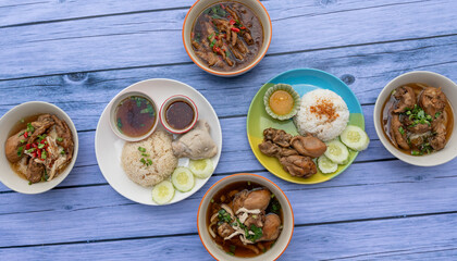 Thai Chinese Noodle Soups 