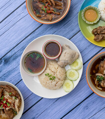 Thai Mixed Rice and Noodles 