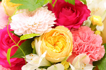 colorful flower bouquet arrangement