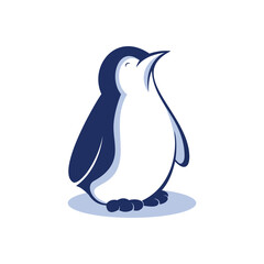 Modern professional penguin logo