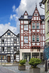 Historic houses in Monschau, Germany
