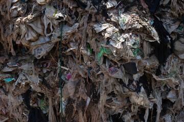 Garbage mountain in developing countries Southeast Asia