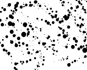 Vector abstract simple pattern for your game or background. Dots, spots and freckles