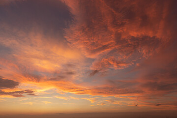 Obraz premium Sunset sky