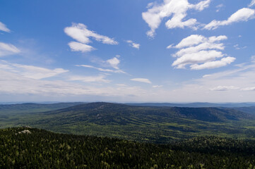 Fototapeta premium Southern Urals. Taganai National Park