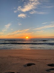 Sunrise Over the Sea