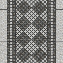 Sidewalk cobblestone pattern A_0030