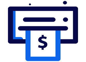 ATM Card, ATM Machine, Debit Card Icon