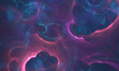 Abstract multi-colored fractal background