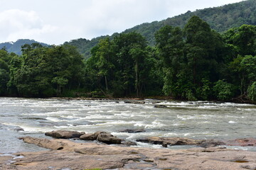 Athirappilly Water Falls in Kerala India