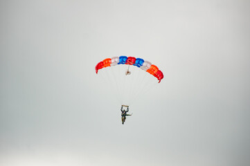 parachute (paraglider) in the sky