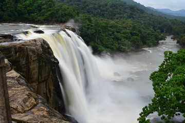 Athirappilly Water Falls in Kerala India