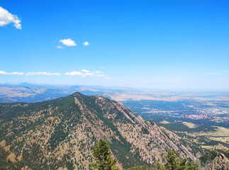 Fototapeta na wymiar Bear Peak. Boulder. Colorado. United States