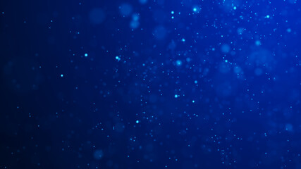 Fototapeta premium Dust particles. Abstract background of particles. Dots background. Futuristic digital dots background. 3d rendering.