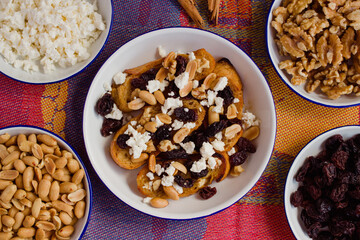 Capirotada is part of the mexican gastronomy, and it is usually eaten on good friday