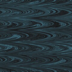 Seamless marble wet ripple wavy fluid pattern. High quality illustration. Smooth distorted liquid effect. Trendy artistic surface pattern design. Resembles hand marbled surface.