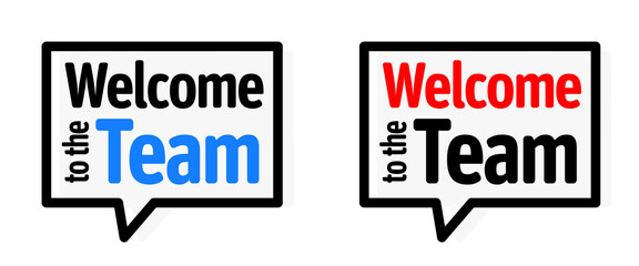 Welcome to the team
