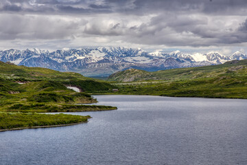 Fototapeta na wymiar Alaska Wrangell St Elias National Park
