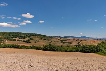 Landscape of the Tuscany in Italy 