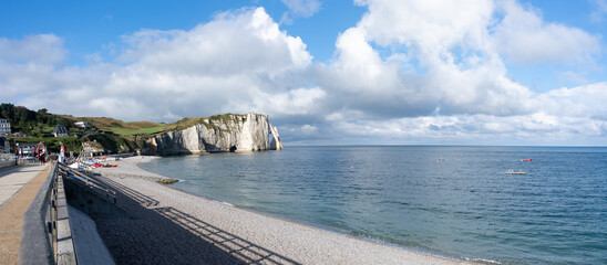 Plage d'Etretat en Normandie