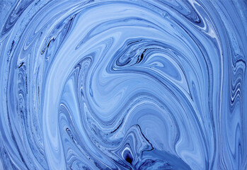 Blue marble design, color mix.