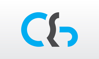 Initial letter QS logo design with modern business typography vector template. Creative isolated QS letter logo design