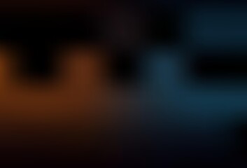 Dark Blue, Yellow vector blurred template.