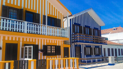 Domki palheiros w Aveiro © Marta