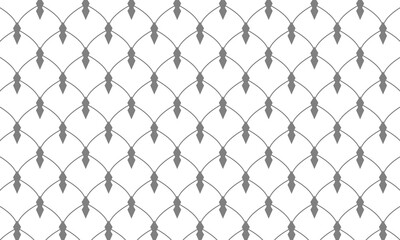 Vintage Art Deco Seamless Pattern. Vector geometric pattern design. Arabic ornament style. Mosque decoration element. Vector Illustration