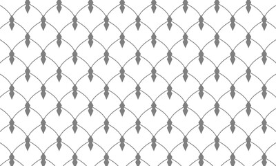 Vintage Art Deco Seamless Pattern. Vector geometric pattern design. Arabic ornament style. Mosque decoration element. Vector Illustration